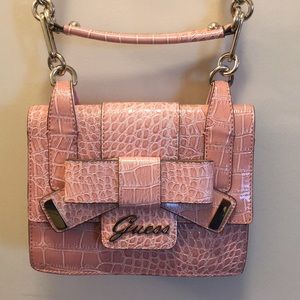 Brand New Guess Pink Bow Purse